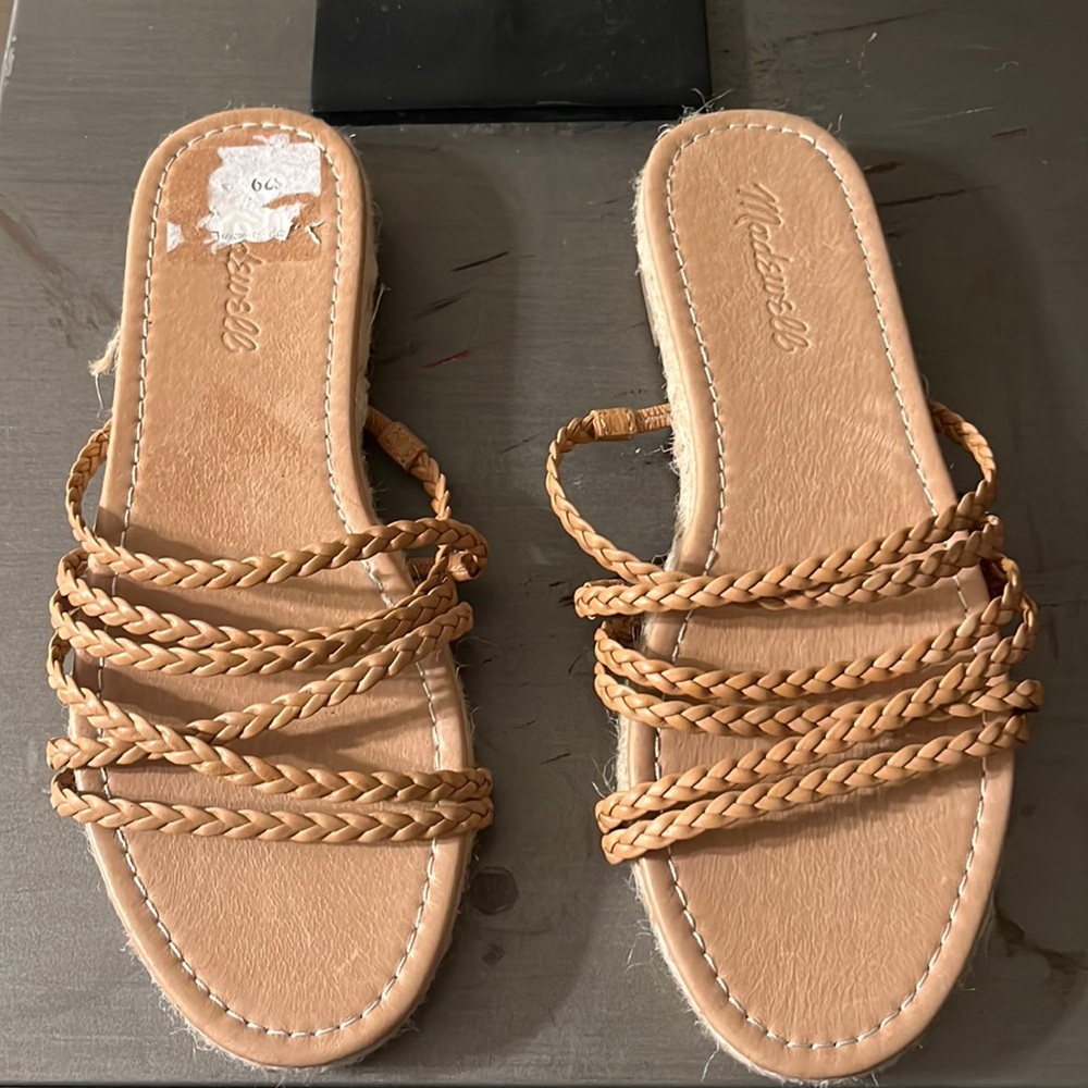 Madewell | Kathryn Espadrille Slide Sandals